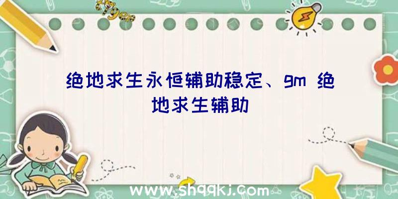 绝地求生永恒辅助稳定、gm